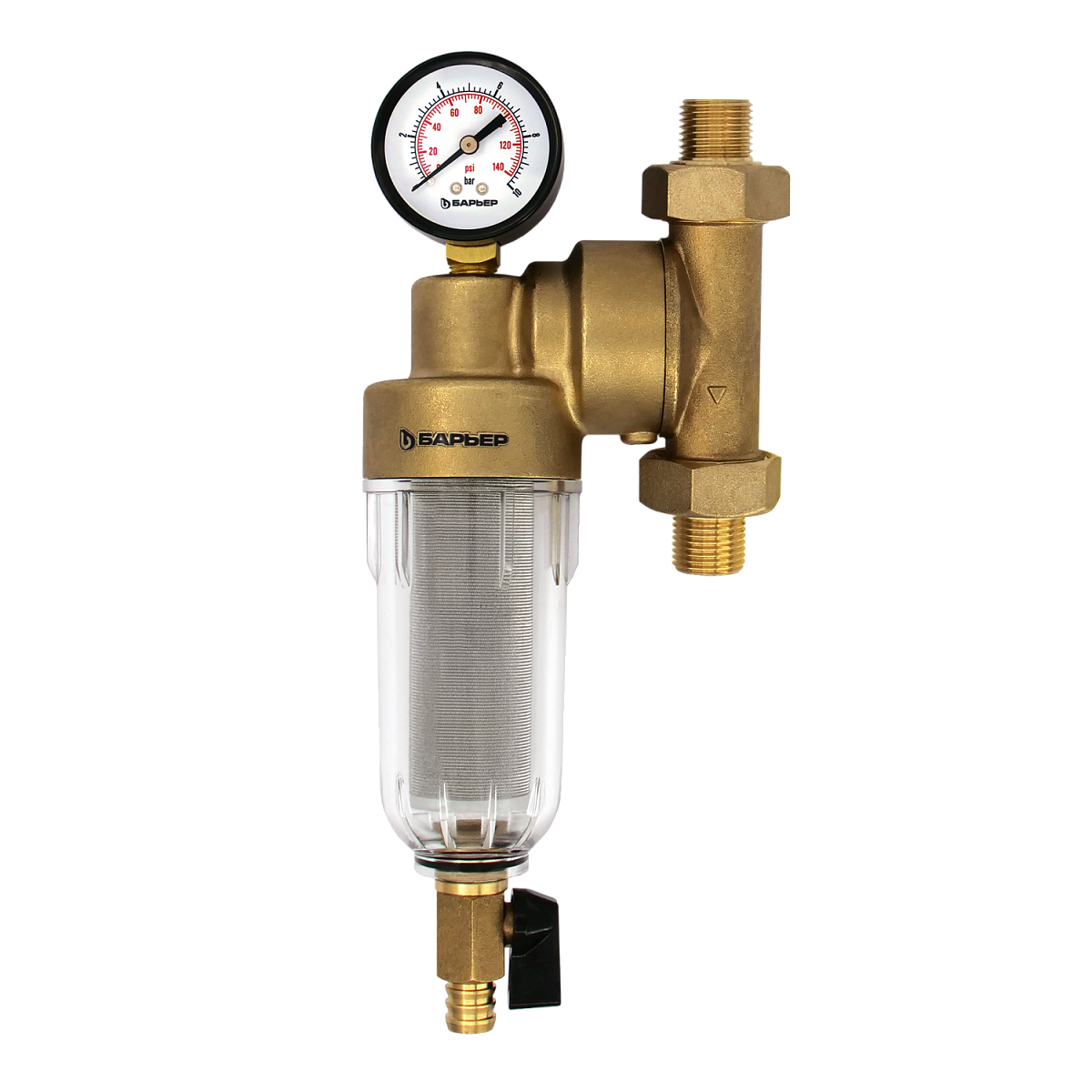Фильтр механической очистки БАРЬЕР ПРОТЕКТ универсальный 3/4&quot; для холодной воды - Изображение 1